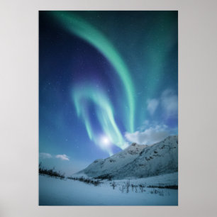 Norgen Norra Ljus Poster