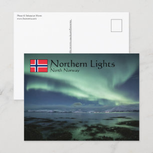 Norgen Norra Ljus Vykort