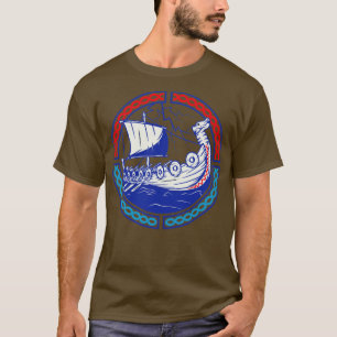 Norgen Norsk Gift Viking Valhalla T Shirt