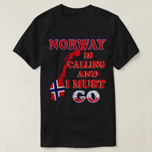 Norgen ringer t shirt (Design framsida)
