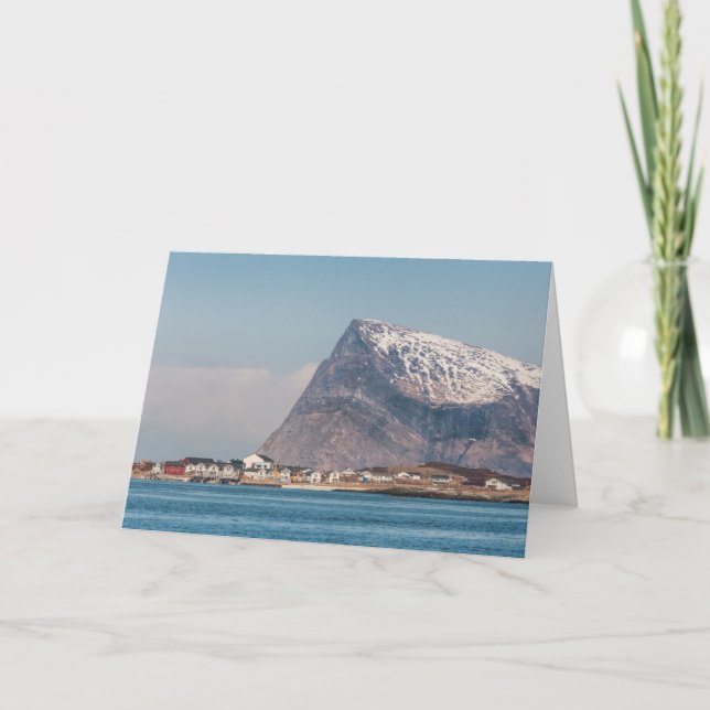 Norgen Sommaroy Island Kort (Framsida)