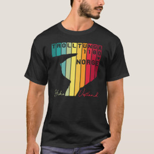 Norgen Trolltunga Troll Sten T Shirt