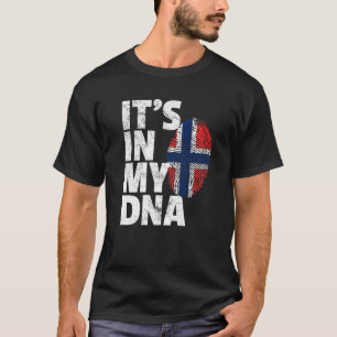 Norgens Flagga: DET ÄR I MY DNA-Julgif T Shirt