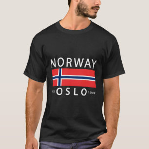 Norgens historik Norsk Oslo-Norge T Shirt