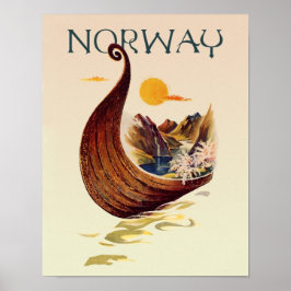 Norgens reseaffisch poster