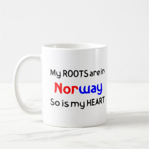 norgens rötter kaffemugg