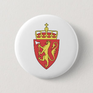 Norges emblem knapp