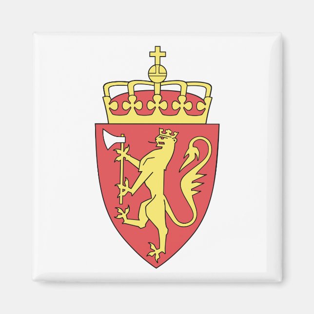 Norges emblem magnet (Framsidan)
