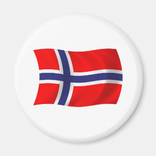Norges Flagg Magnet