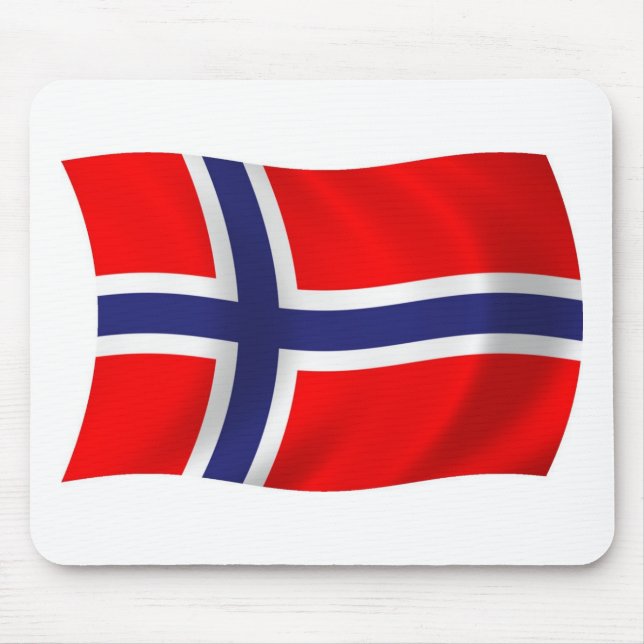 Norges Flagg Musmattor (Framsidan)
