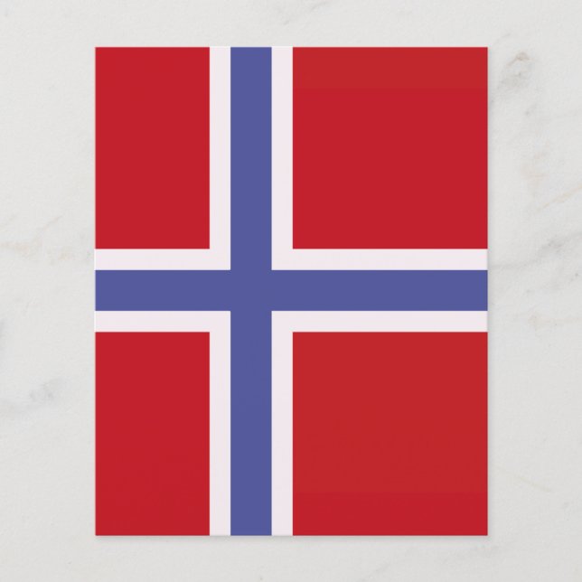 Norges flagga (Framsida)