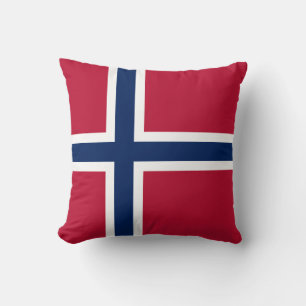 Norges flagga kudde