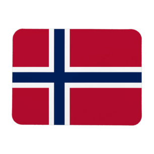 Norges flagga magnet