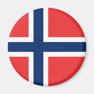 Norges flagga magnet