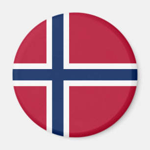 Norges flagga magnet