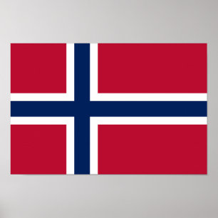 Norges flagga poster