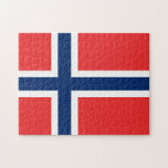Norges flagga pussel<br><div class="desc">Norges flagga</div>