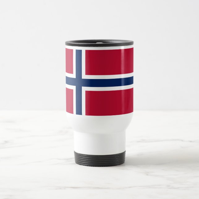 Norges flagga resemugg (Center)