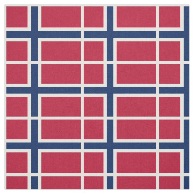 Norges flagga tyg (Provkarta)