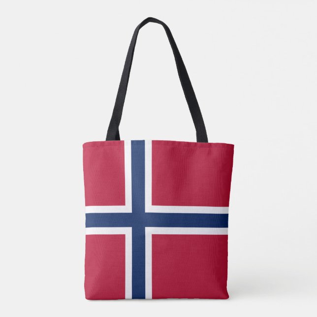 Norges flagga tygkasse (Baksida)
