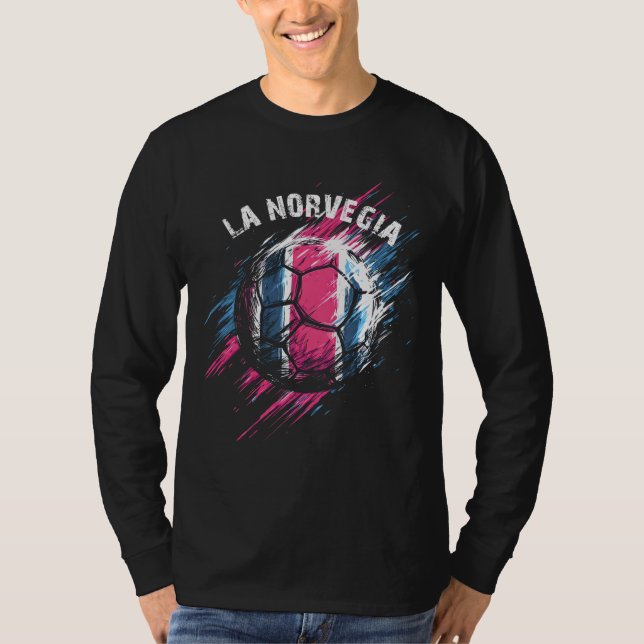 Norges fotbollslag t shirt (Framsida)