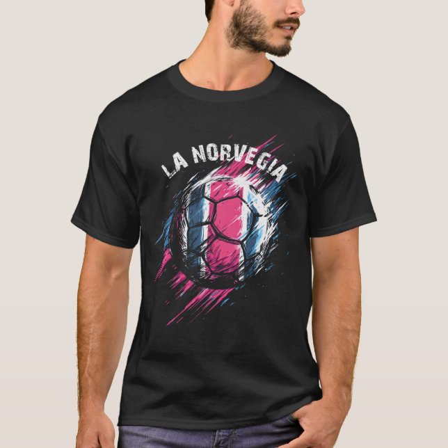 Norges fotbollslag t shirt (Framsida)