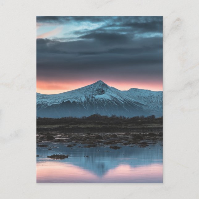 Norges landskap vykort (Framsida)