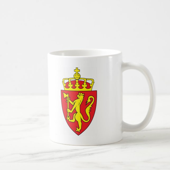 Norgevapensköld Kaffemugg (Höger)