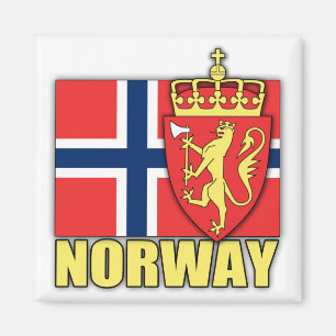 Norgevapensköld Magnet