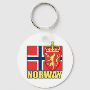 Norgevapensköld Nyckelring