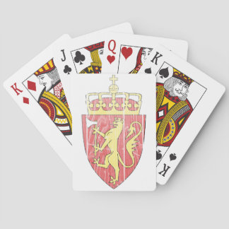 Norgevapensköld Spel Kort