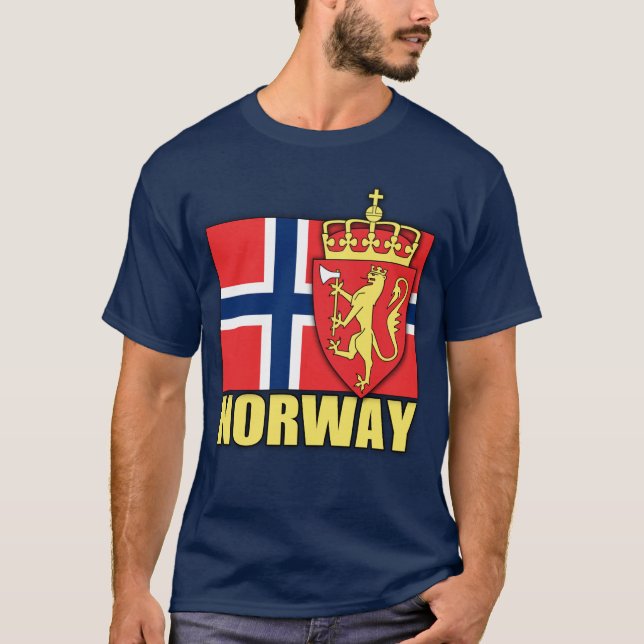 Norgevapensköld Tee (Framsida)