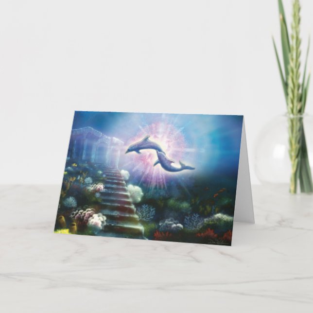 Nori delfiner kort (Framsida)