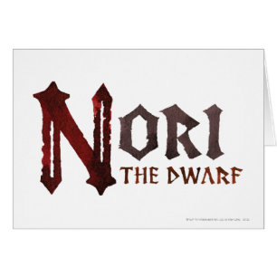 Nori Namn Hälsningskort
