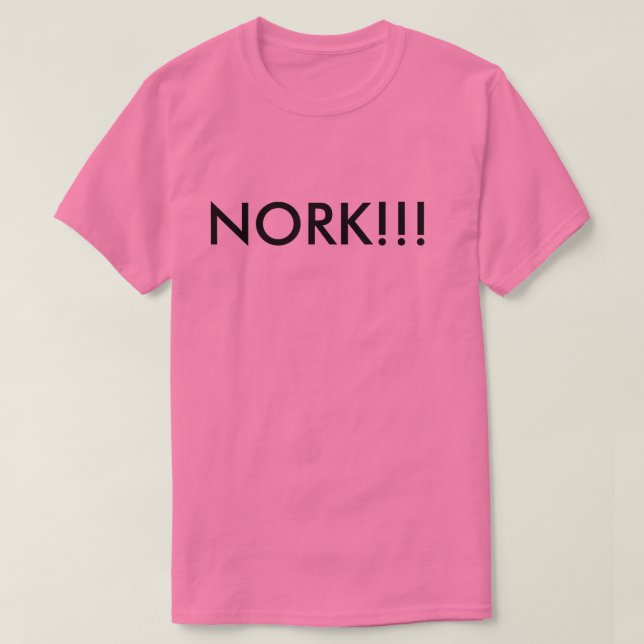 NORK!!! T-SHIRT (Design framsida)