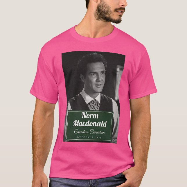 Norm Macdonald T Shirt (Framsida)