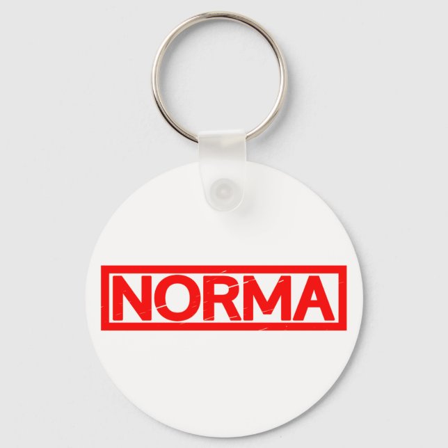 Norma Frimärke Nyckelring (Framsida)