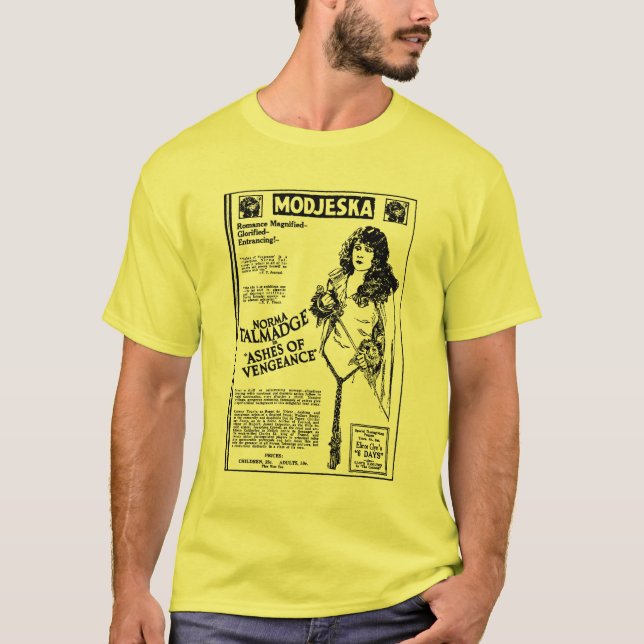 Norma Talmadge aska av hämndT-tröja Tee (Framsida)