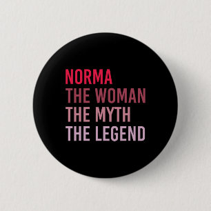 Norma Woman Myth Legend Personlig Namn Birt Knapp