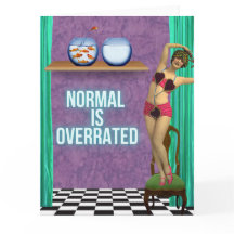 Normal är överskattad Funky och Roligt Big