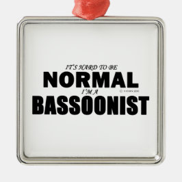 Normal Bassoonist Julgransprydnad Metall