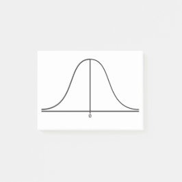Normal distribution (M) Post-it Block