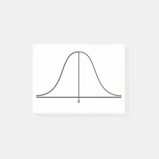 Normal distribution (M) Post-it Block