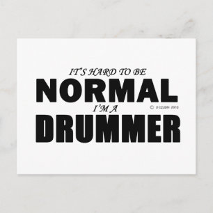 Normal Drummer Vykort
