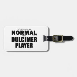 Normal Dulcimer Player Bagagebricka
