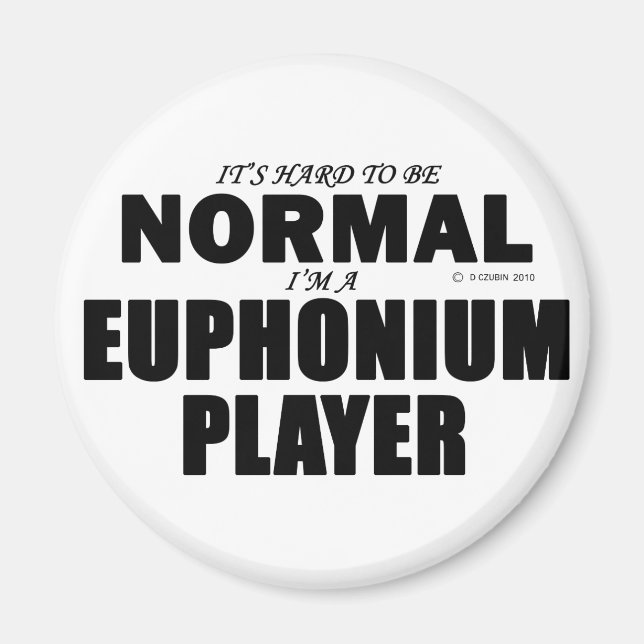 Normal Euphonium Player Magnet (Framsidan)