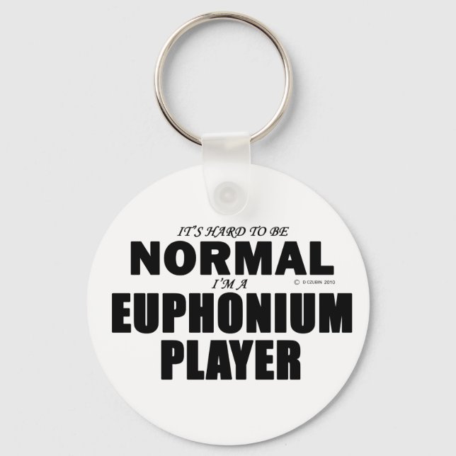 Normal Euphonium Player Nyckelring (Framsida)
