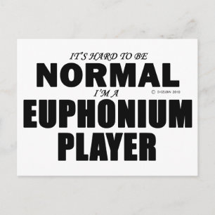 Normal Euphonium Player Vykort