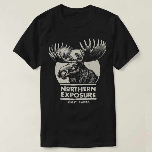 Normal exponering Cicely Alaska T Shirt (Design framsida)