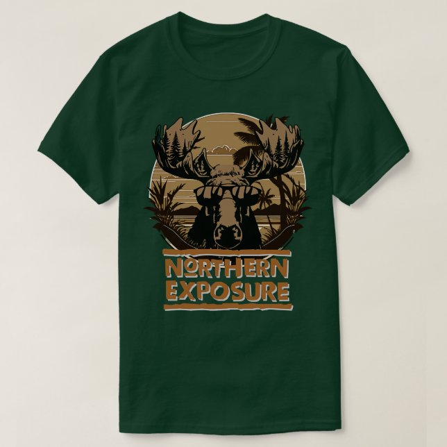 Normal exponering Cicely Alaska TShirt 2 T Shirt (Design framsida)
